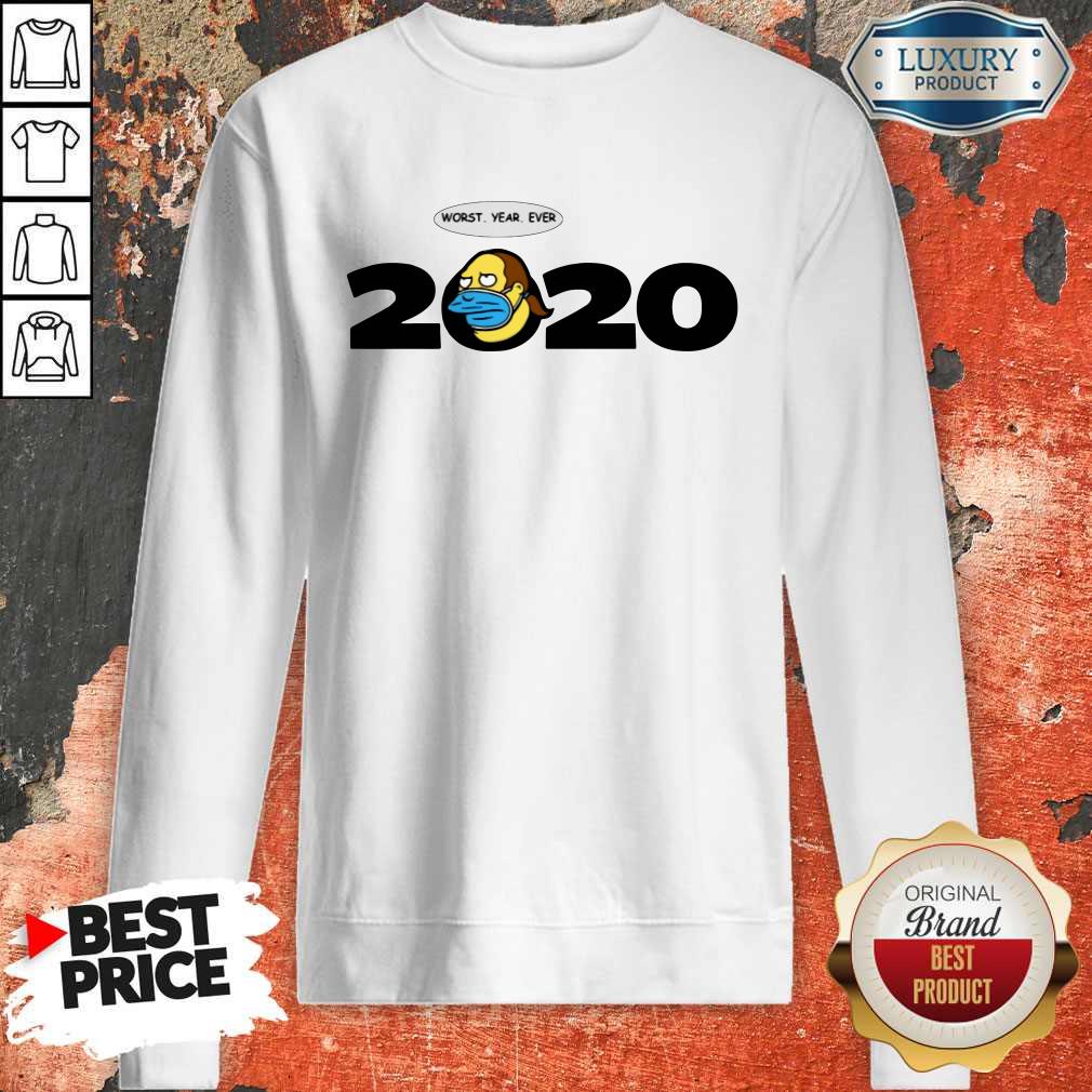 Jeff Albertson Face Mask Worst Year Ever 2020 Shirt