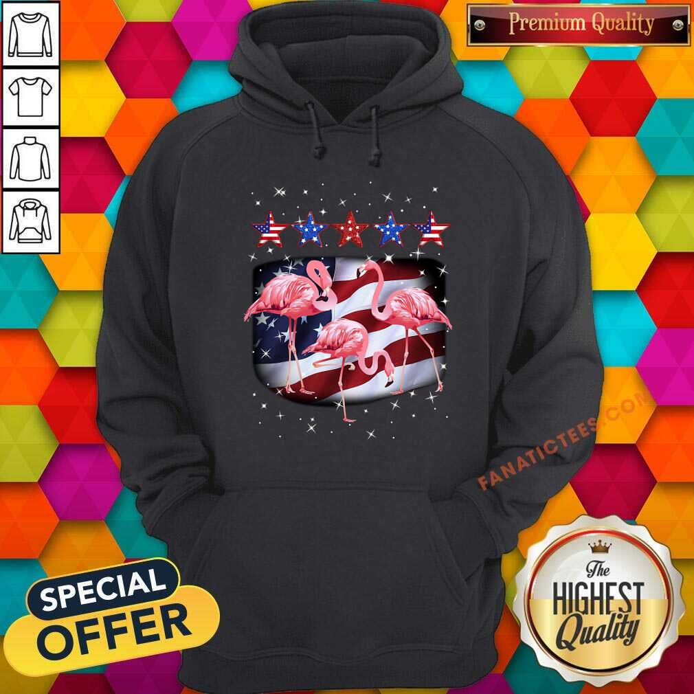 Flamingo Five Stars America For Flamingo Lover Shirt