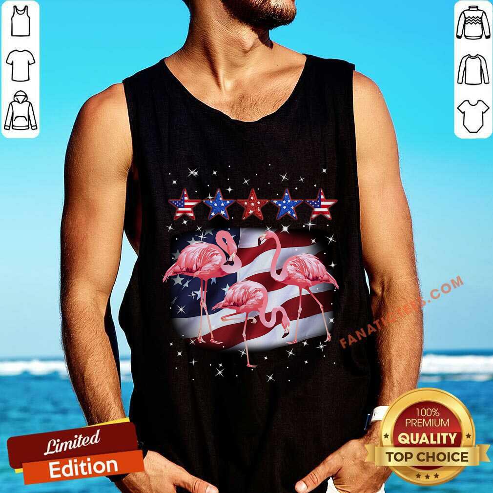 Flamingo Five Stars America For Flamingo Lover Shirt