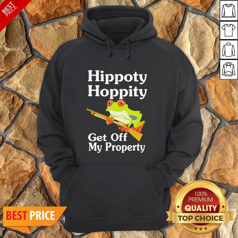 Frog Hippity Hoppity Get Off My Property Shirt