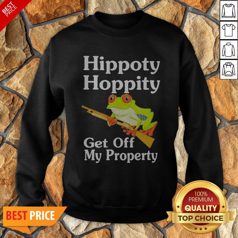 Frog Hippity Hoppity Get Off My Property Shirt
