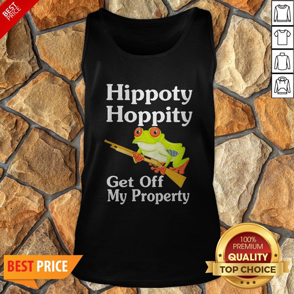 Frog Hippity Hoppity Get Off My Property Shirt