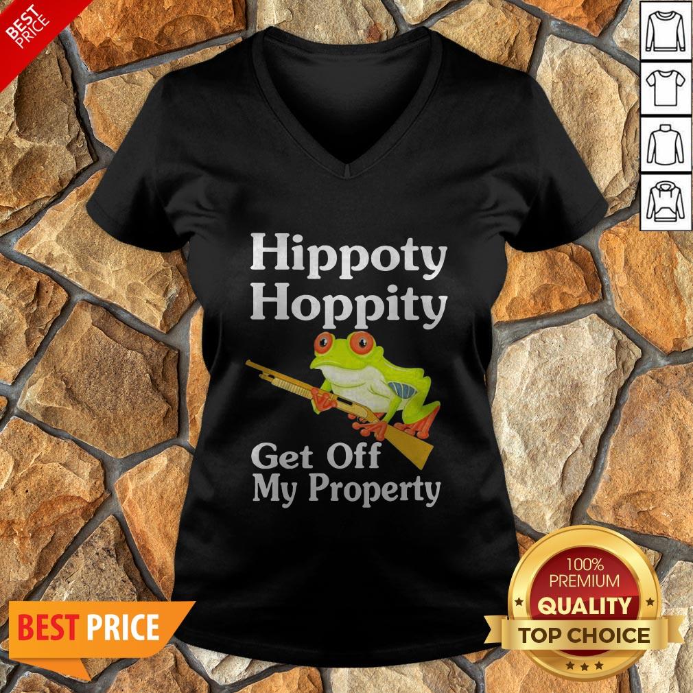Frog Hippity Hoppity Get Off My Property Shirt