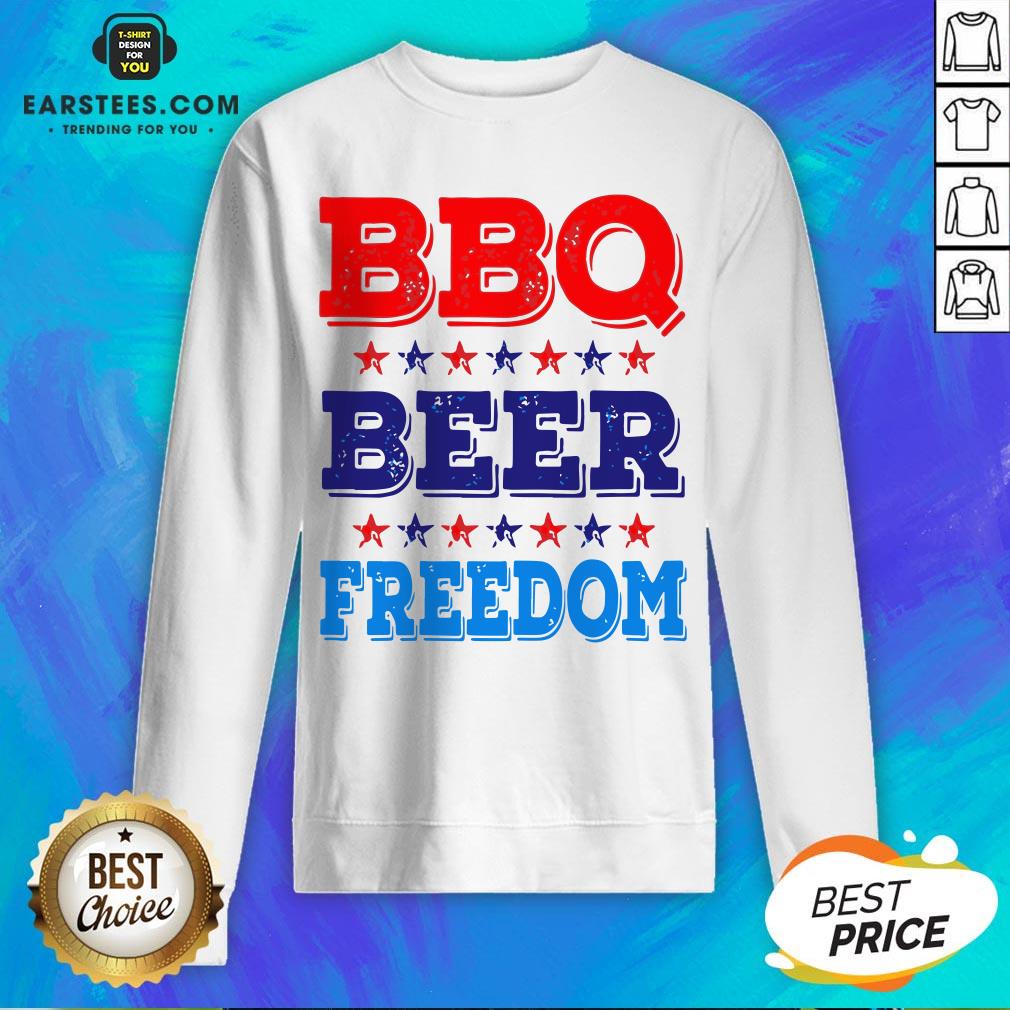 Funny Bbq Beer And FreedomTee Shirt