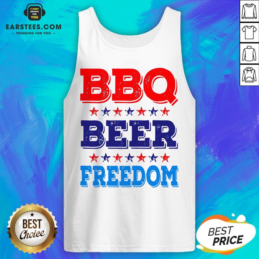 Funny Bbq Beer And FreedomTee Shirt