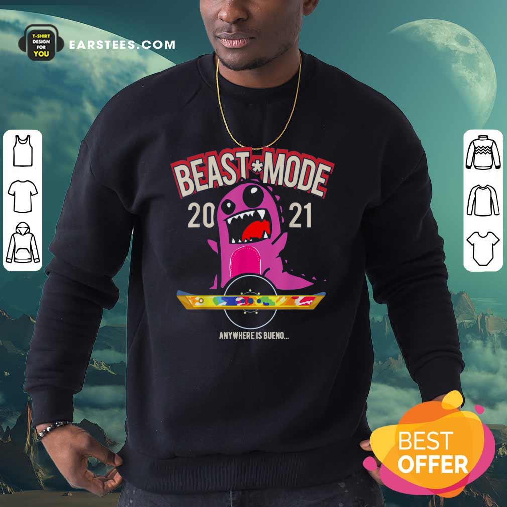 Funny Beast Mode 2021 Floating Shirt