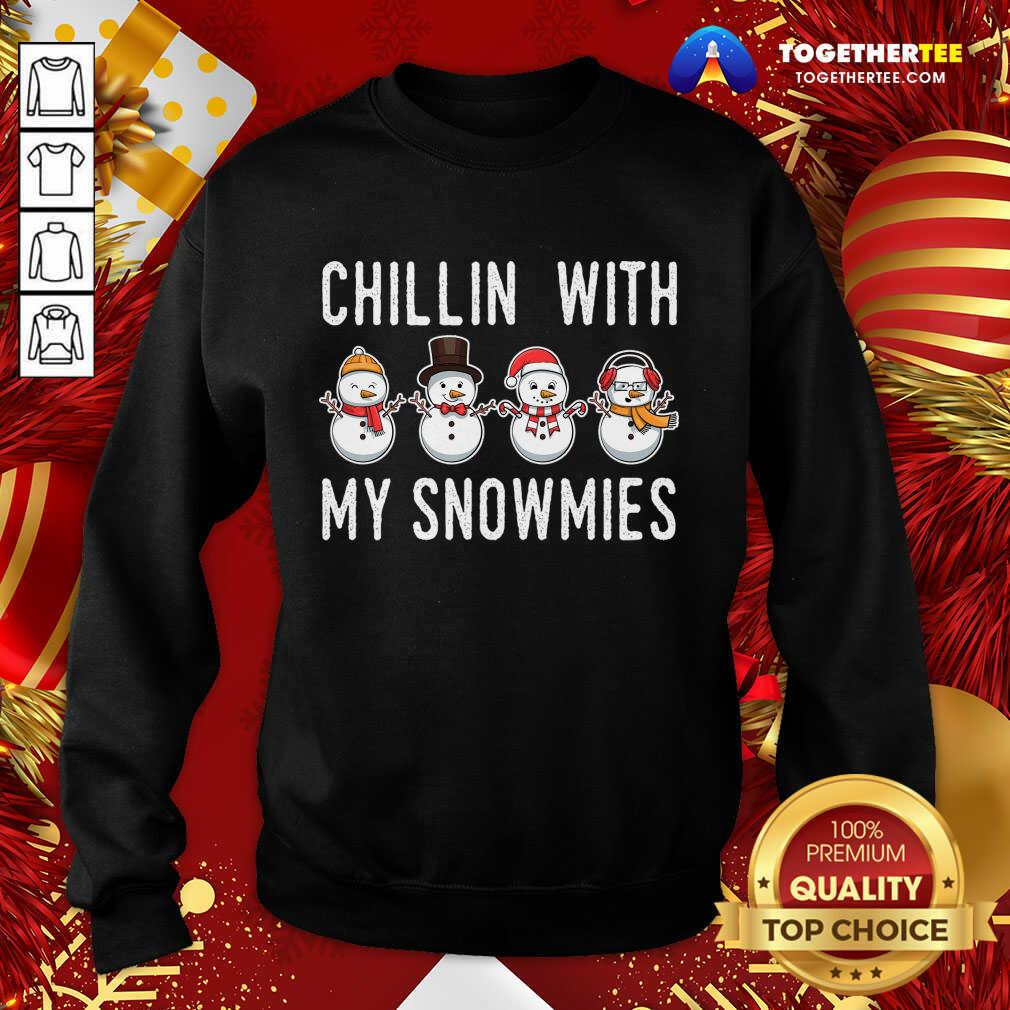 Funny Chillin With My Snowmies T-Shirt