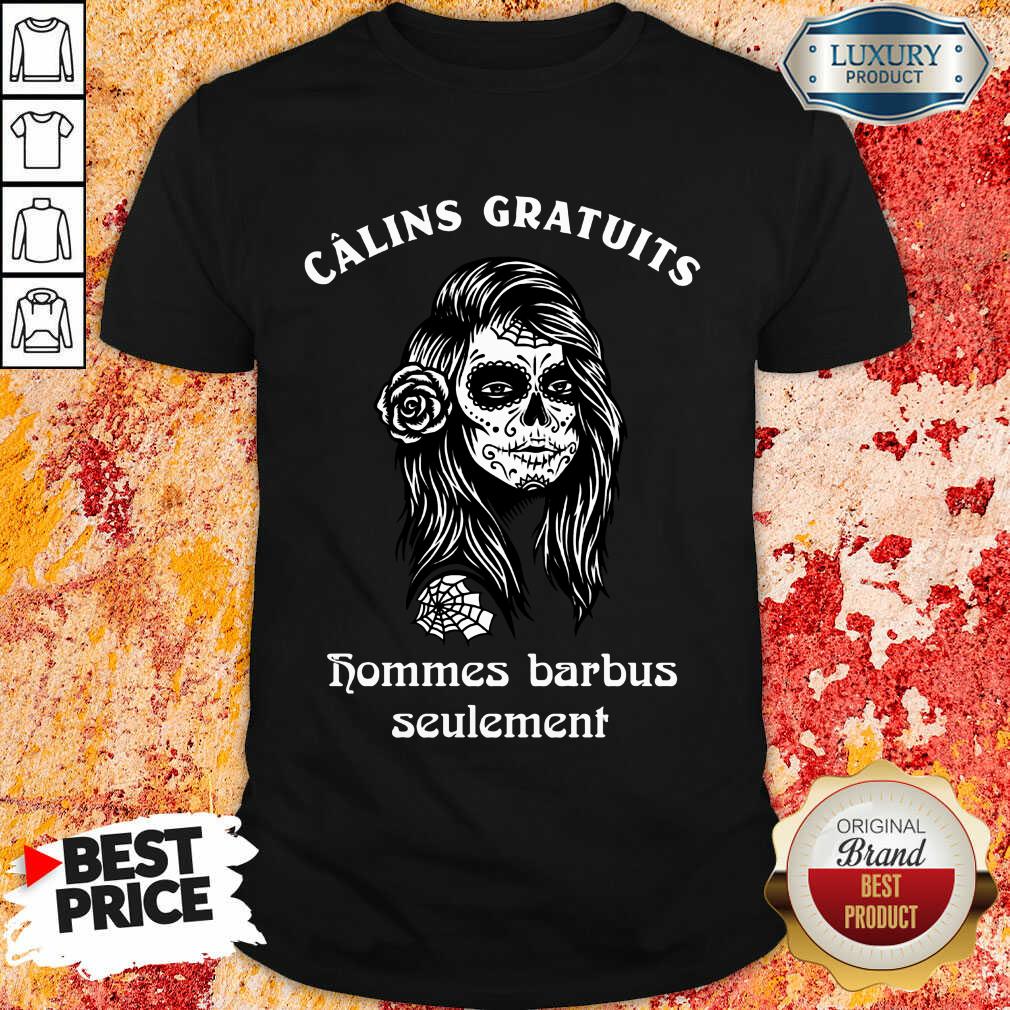 Funny Cinco De Mayo Câlins Gratuits Hommes Barbus Seulement Shirt