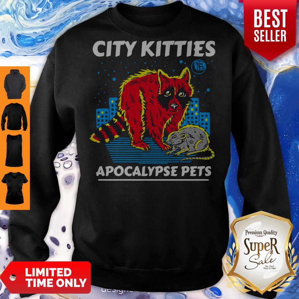 Funny City Kitties Apocalypse Pets Shirt