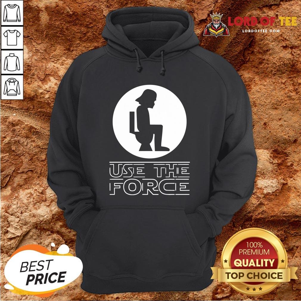 Funny Darth Vader Toilet Use The Force Shirt