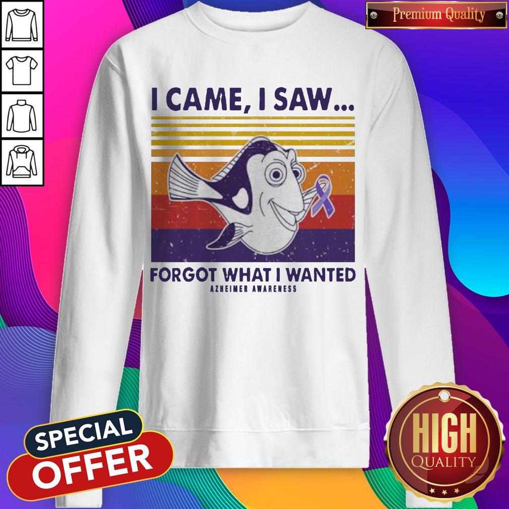 Funny Dory I Came I Saw I Forgot What I Wanted Vintage Shirt