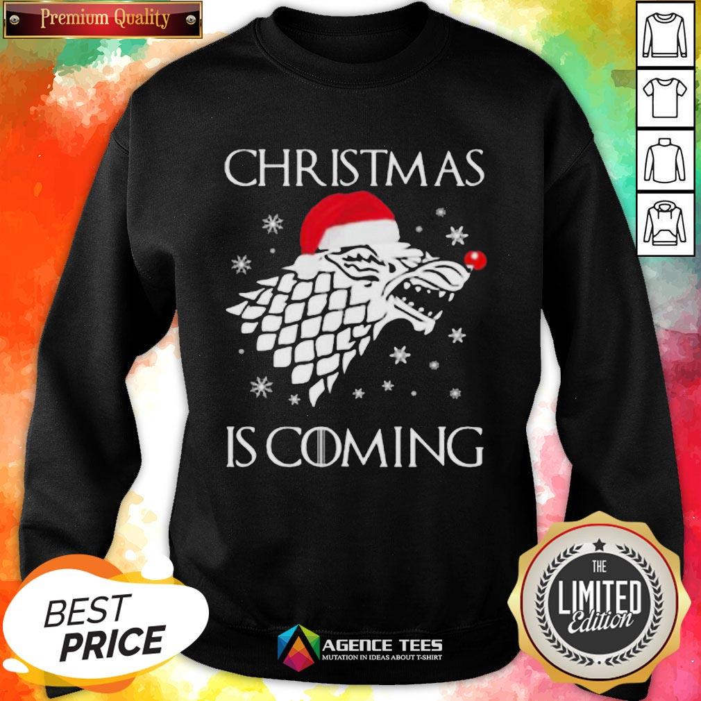 Funny Game Of Thrones Christmas Is Coming Shirt