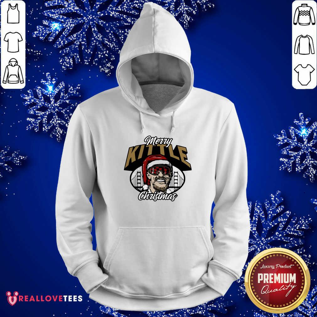 Funny George Kittle Merry Kittle Christmas Shirt