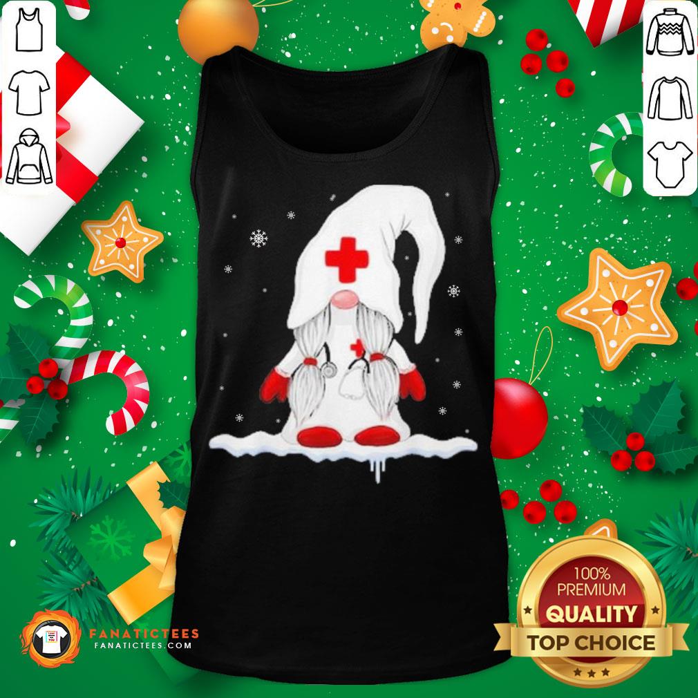 Funny Gnome Nurse Christmas Sweater Shirt
