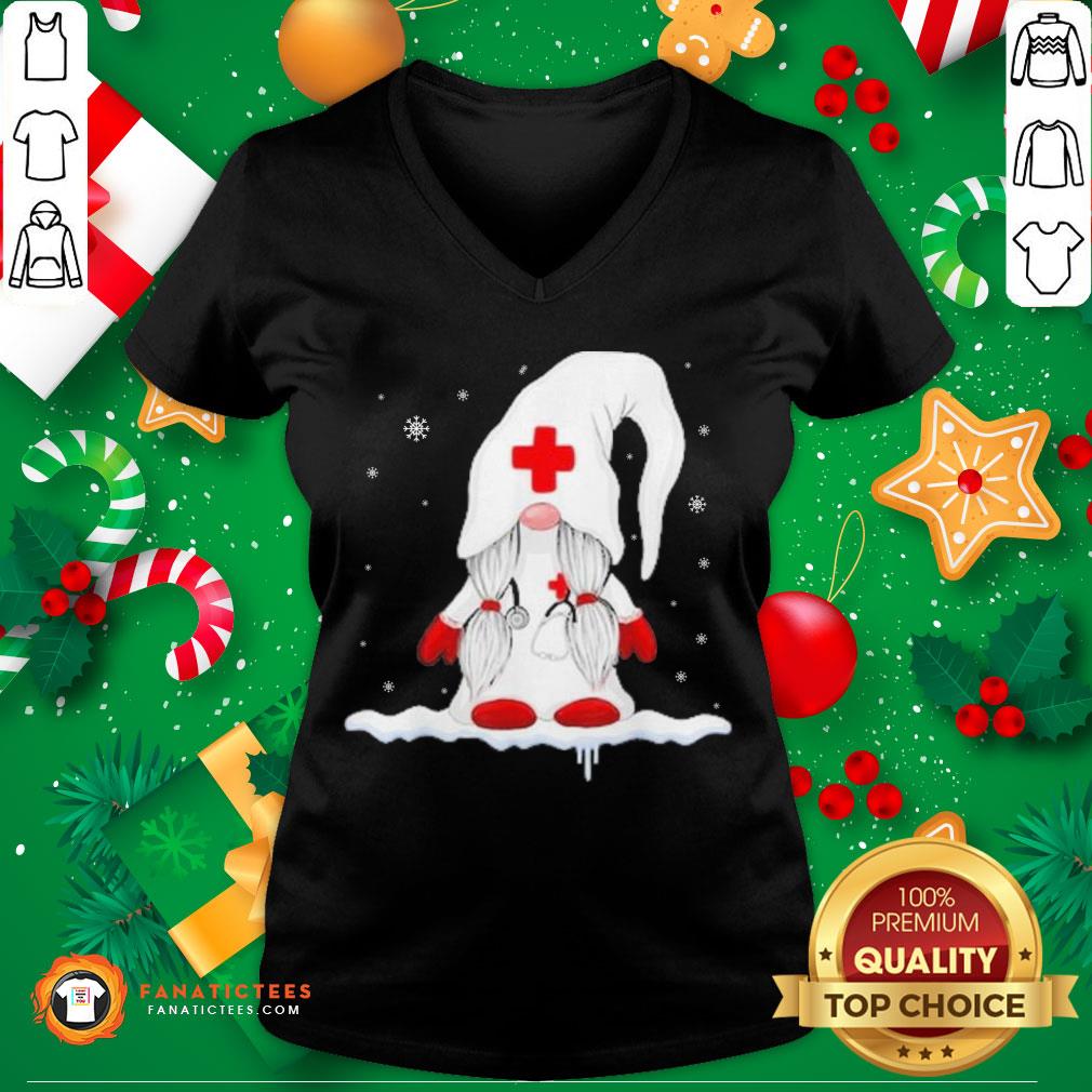 Funny Gnome Nurse Christmas Sweater Shirt