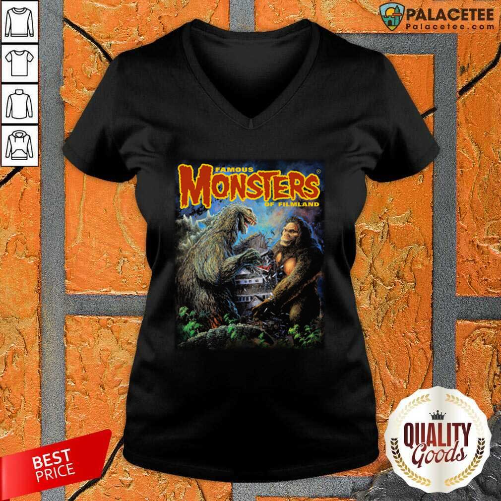 Funny Godzilla Vs King Kong Shirt