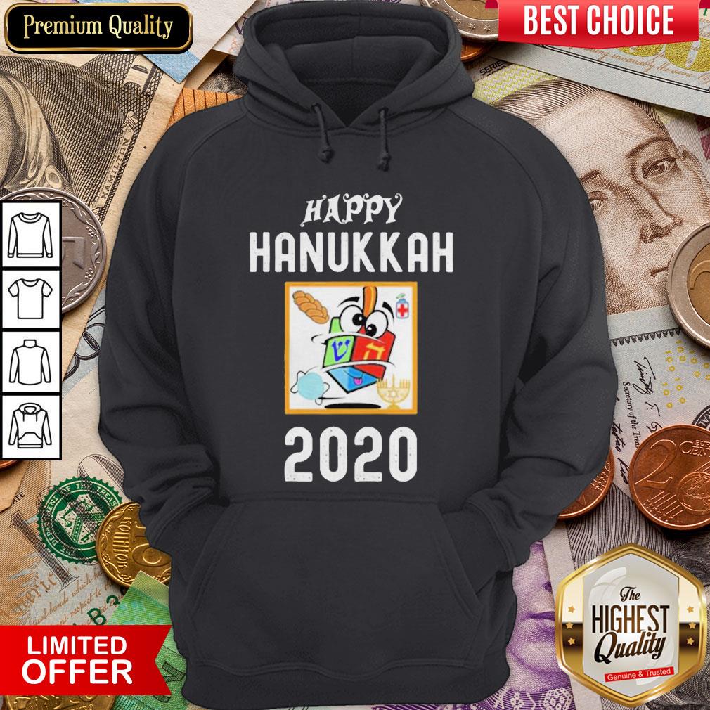 Funny Hanukkah 2020 Sanitizer And Challah Shirt