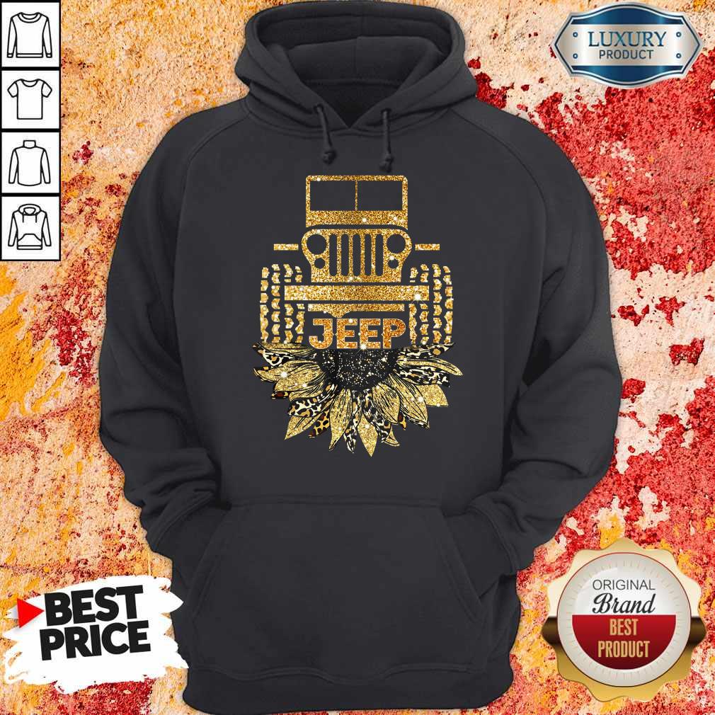 Funny Jeep Sunflower Shirt