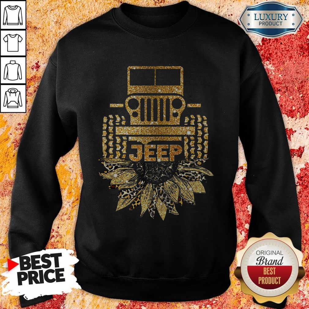 Funny Jeep Sunflower Shirt