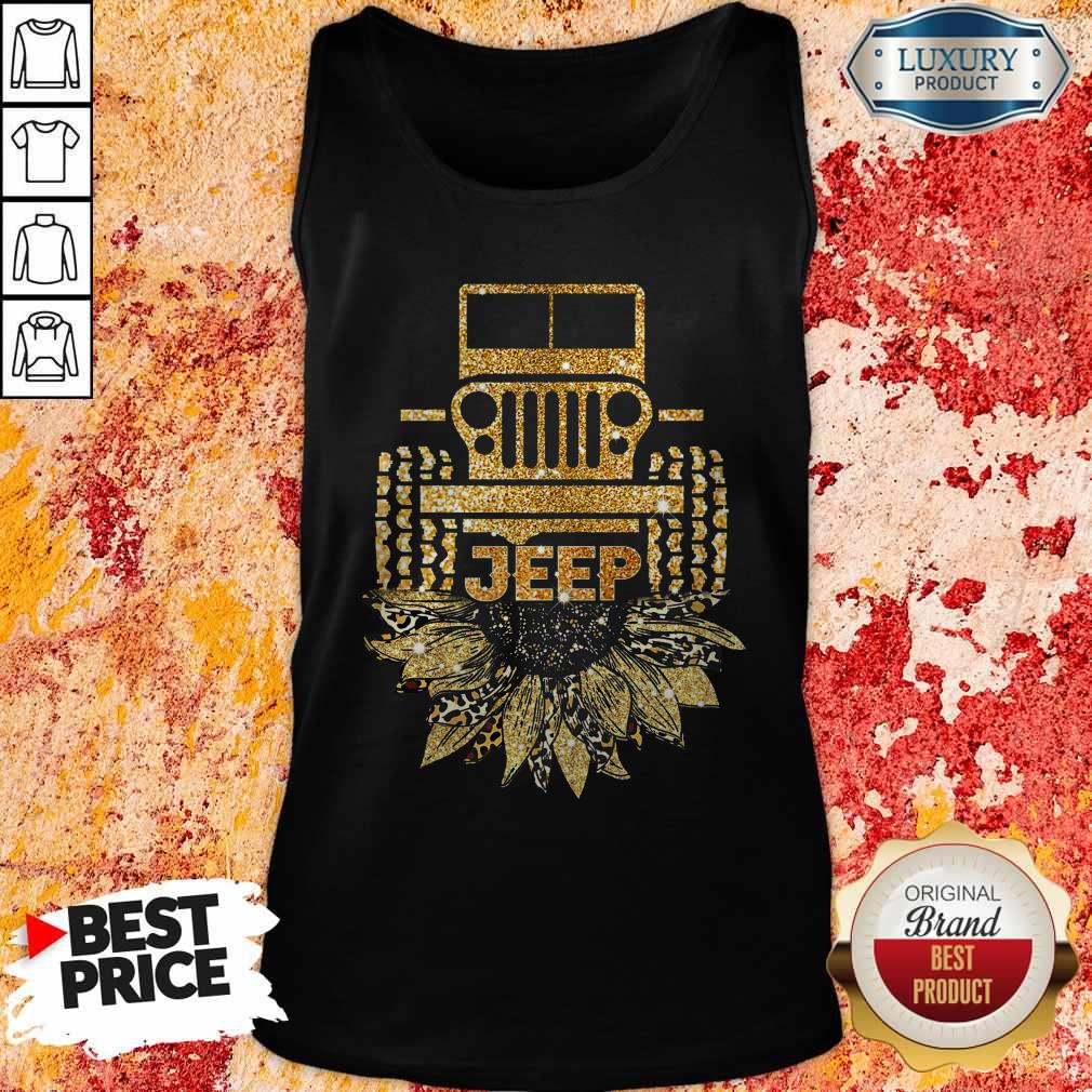 Funny Jeep Sunflower Shirt