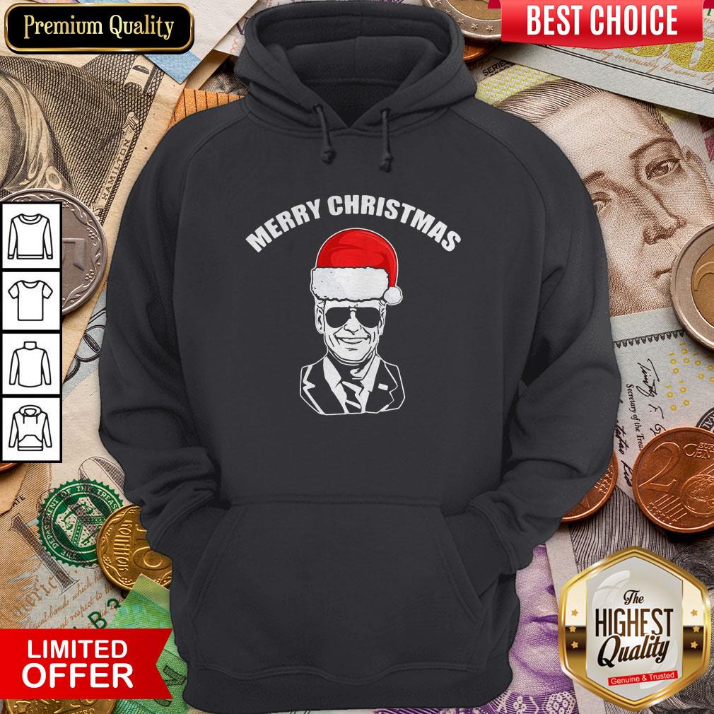 Funny Joe Biden Santa Merry Christmas Shirt