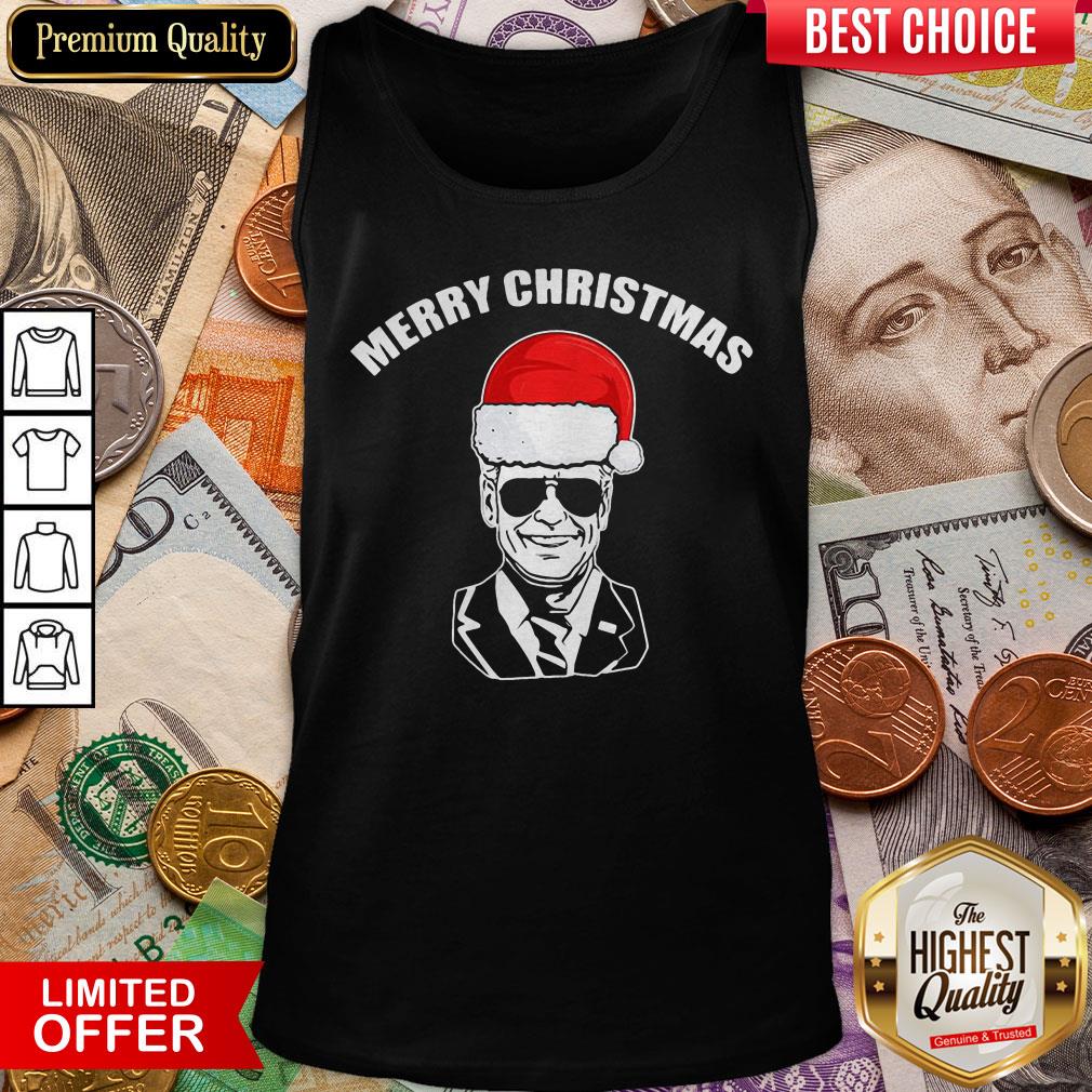 Funny Joe Biden Santa Merry Christmas Shirt