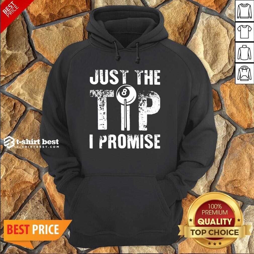 Funny Just The Tip 8 Ball Pool Billiards I Promise Shirt