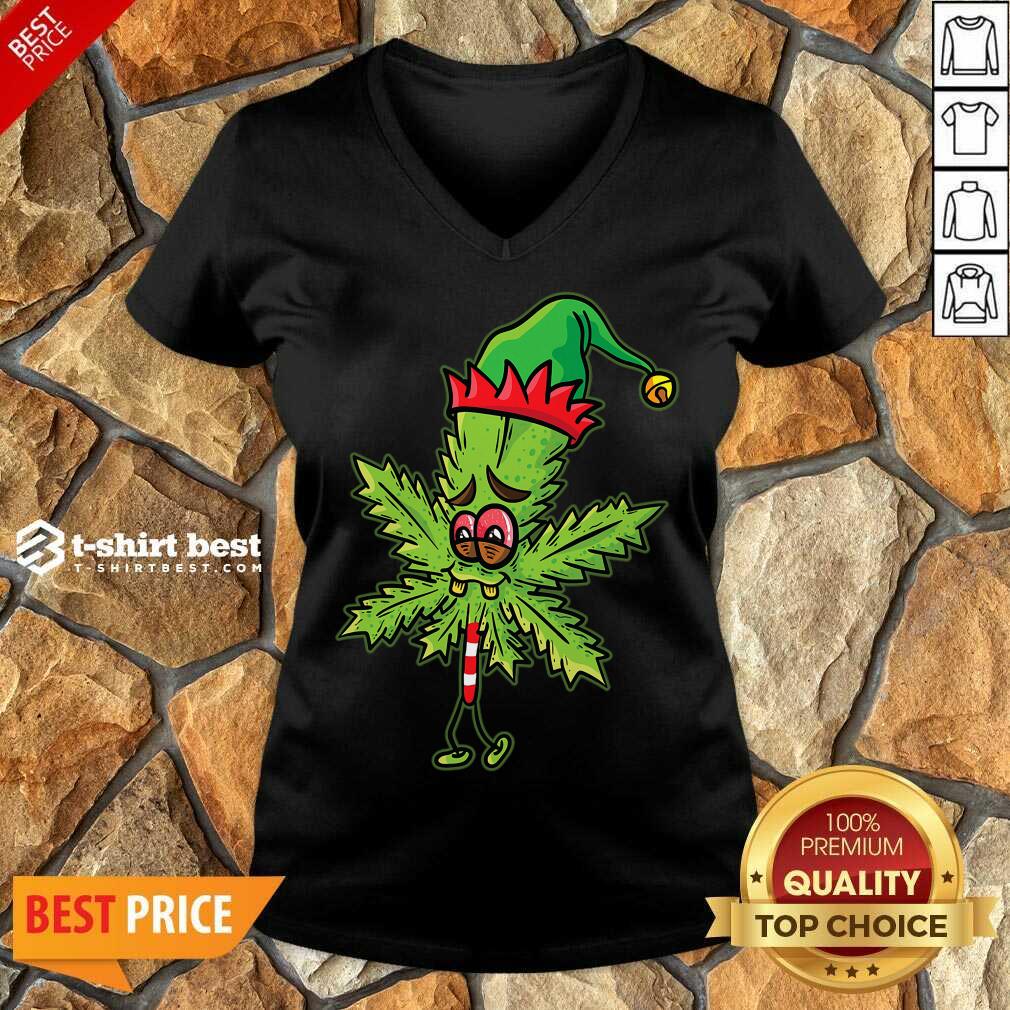 Funny Lick Cannabis Candy Christmas Shirt