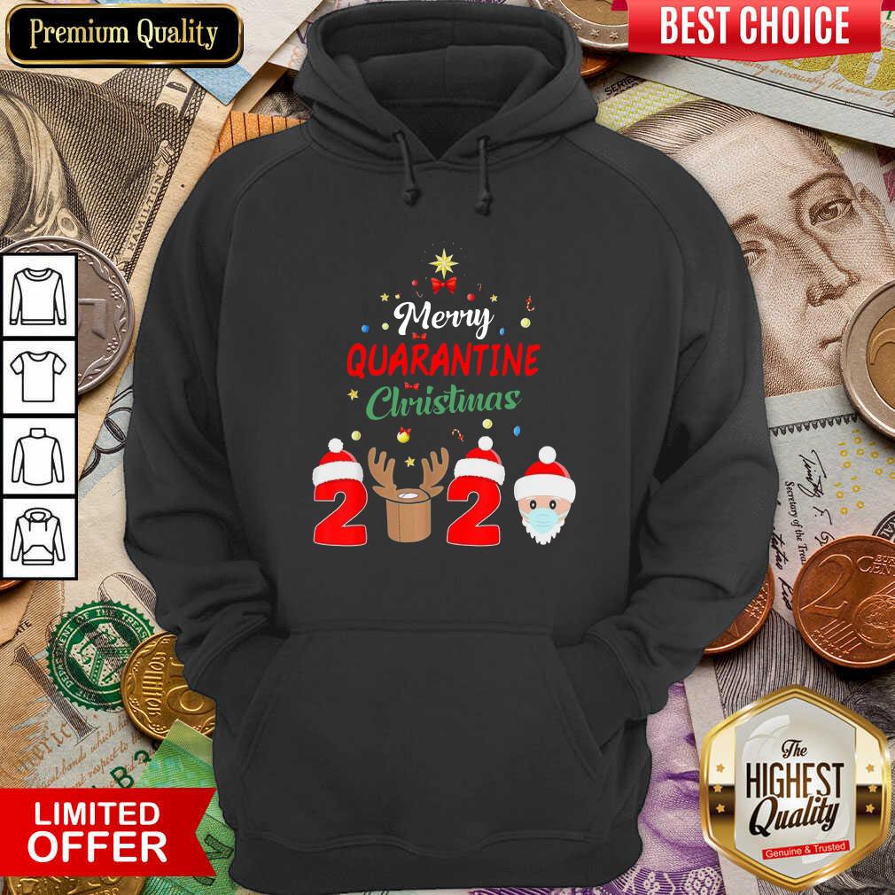 Funny Merry Quarantine Christmas 2020 Shirt
