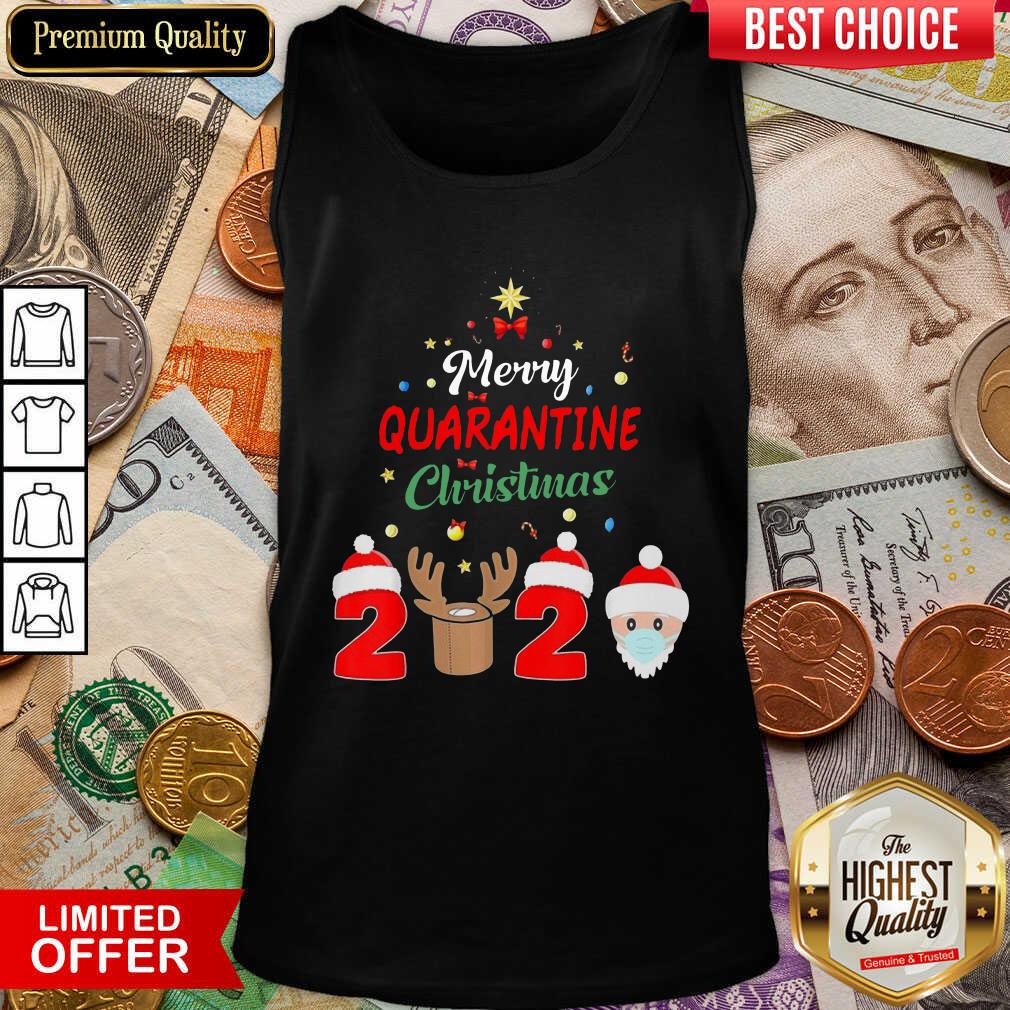 Funny Merry Quarantine Christmas 2020 Shirt