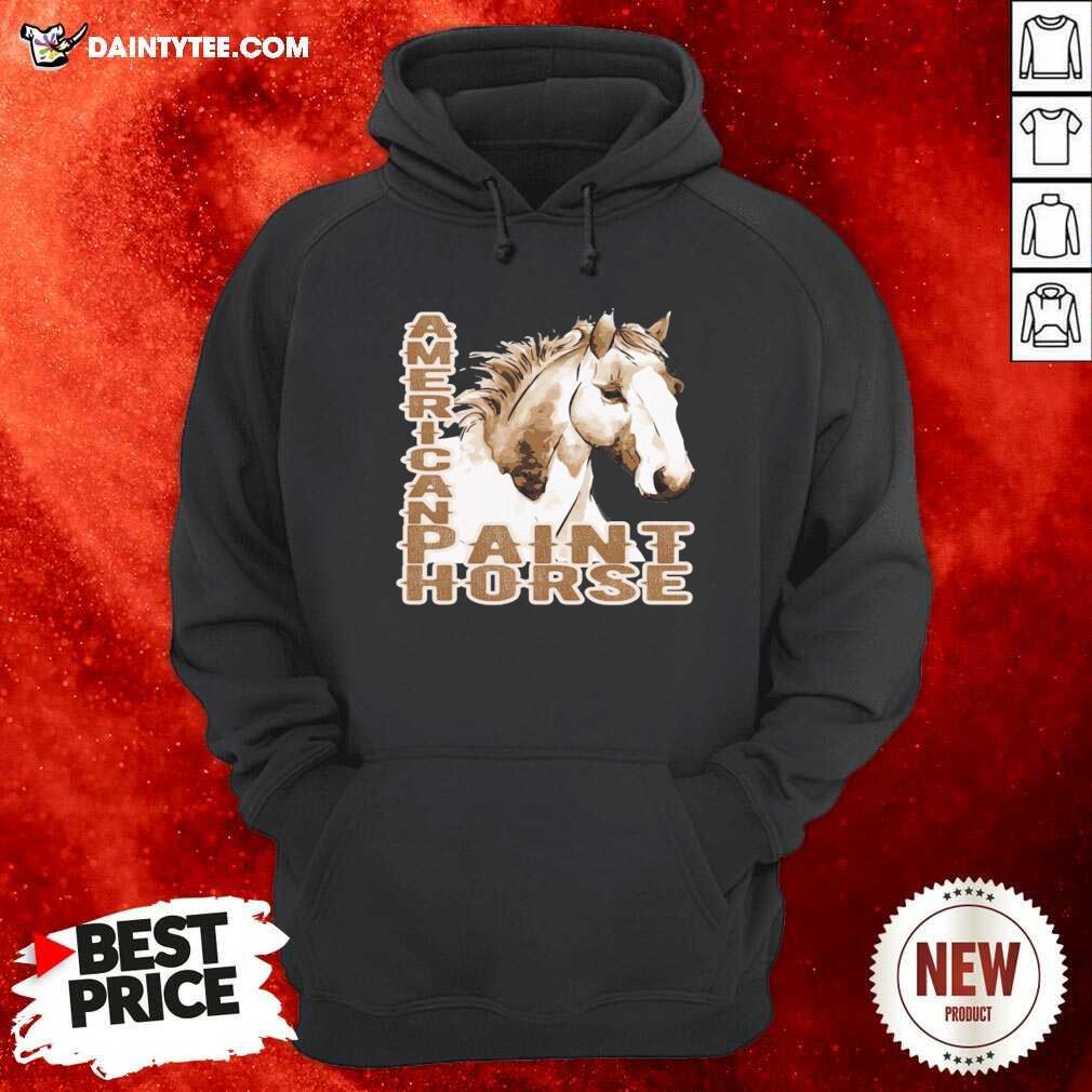Funny Paint Horse American Shirt