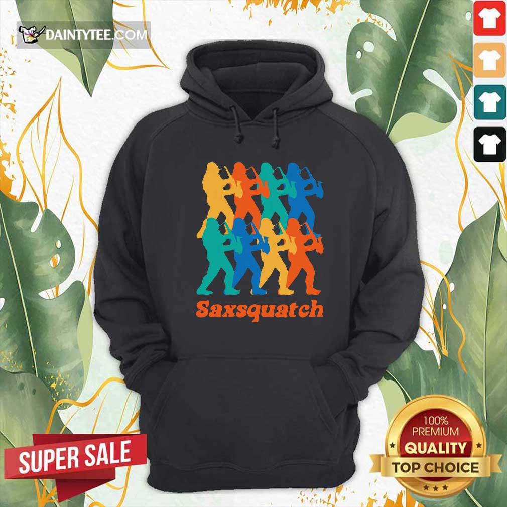 Funny Saxsquatch Merch Squatches Shirt
