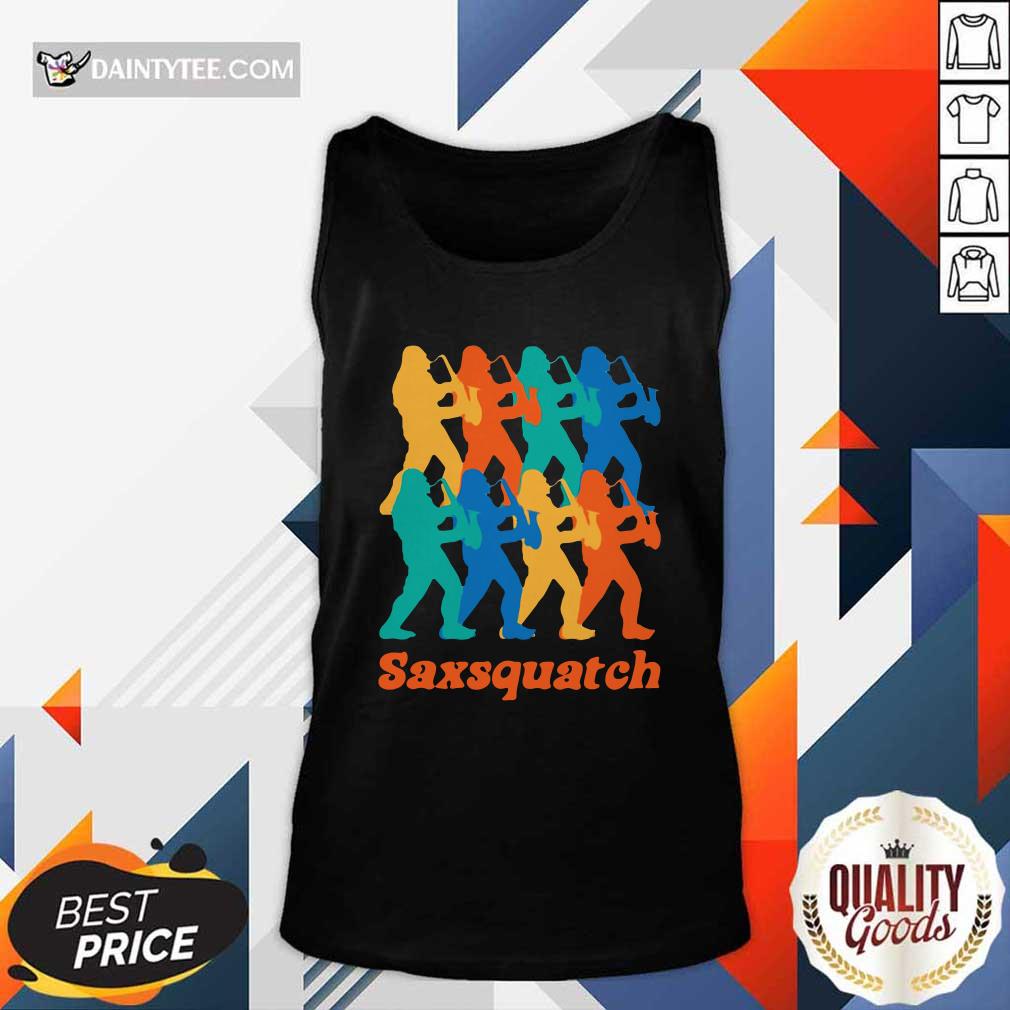 Funny Saxsquatch Merch Squatches Shirt