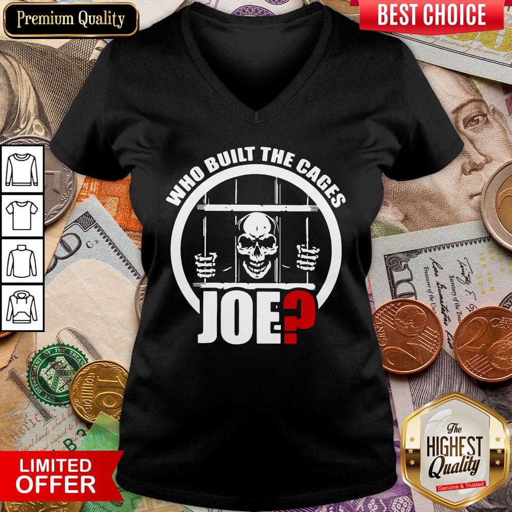 Funny Skull Who Built The Cages Joe Shirt