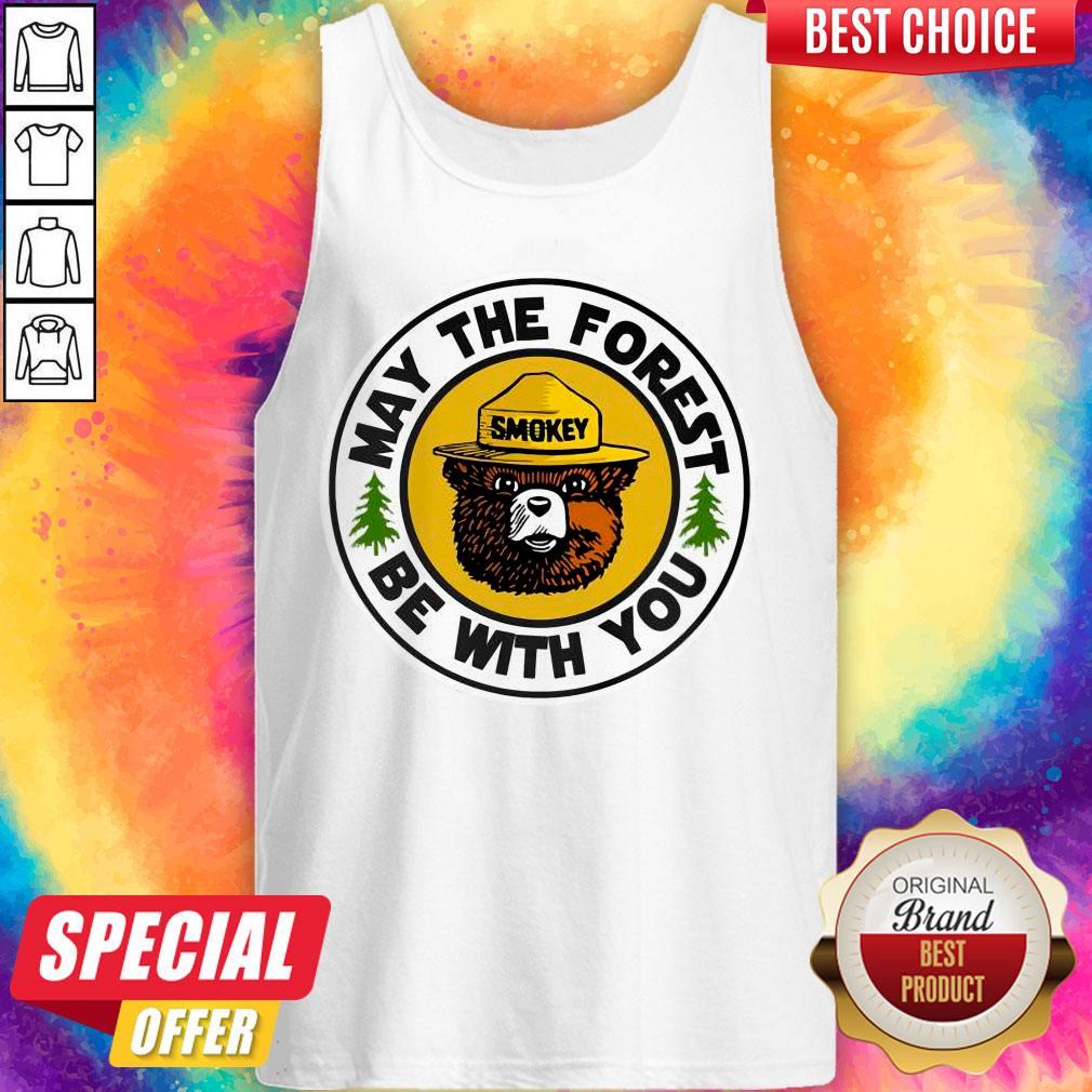 Funny Smokey Bear May The Forest Be With You Shirt