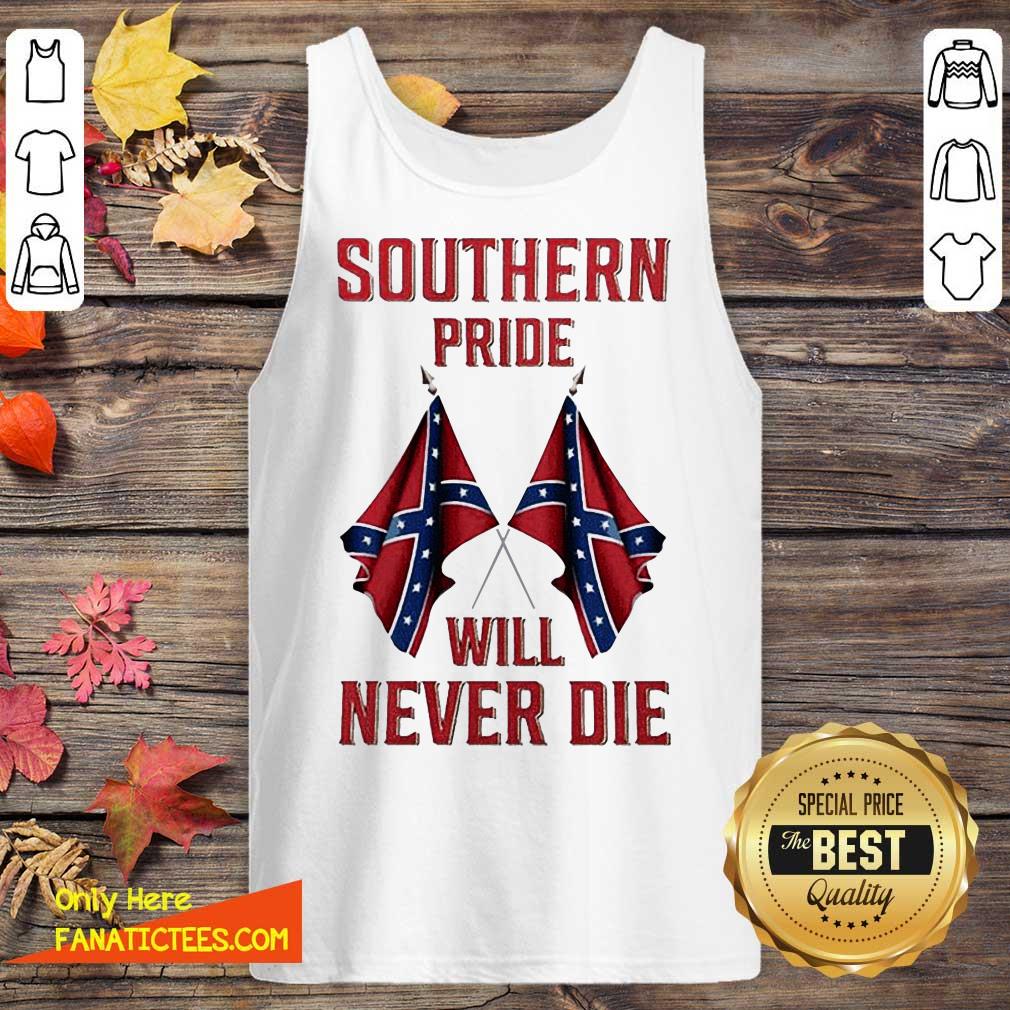 Funny Southern Pride Will Never Die Flag US T-Shirt