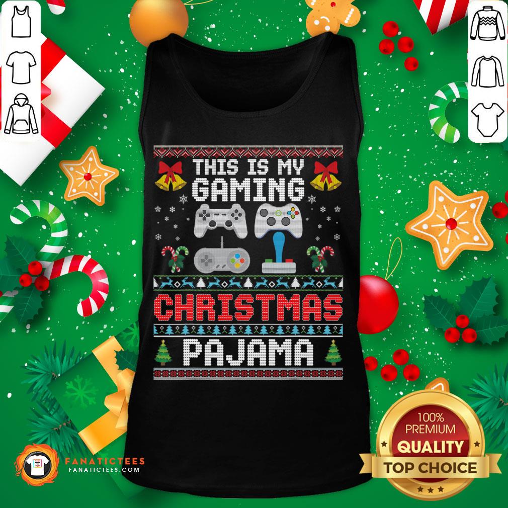 Funny This Is My Gaming Christmas Pajama Sweater Merry Ugly Xmas T-Shirt