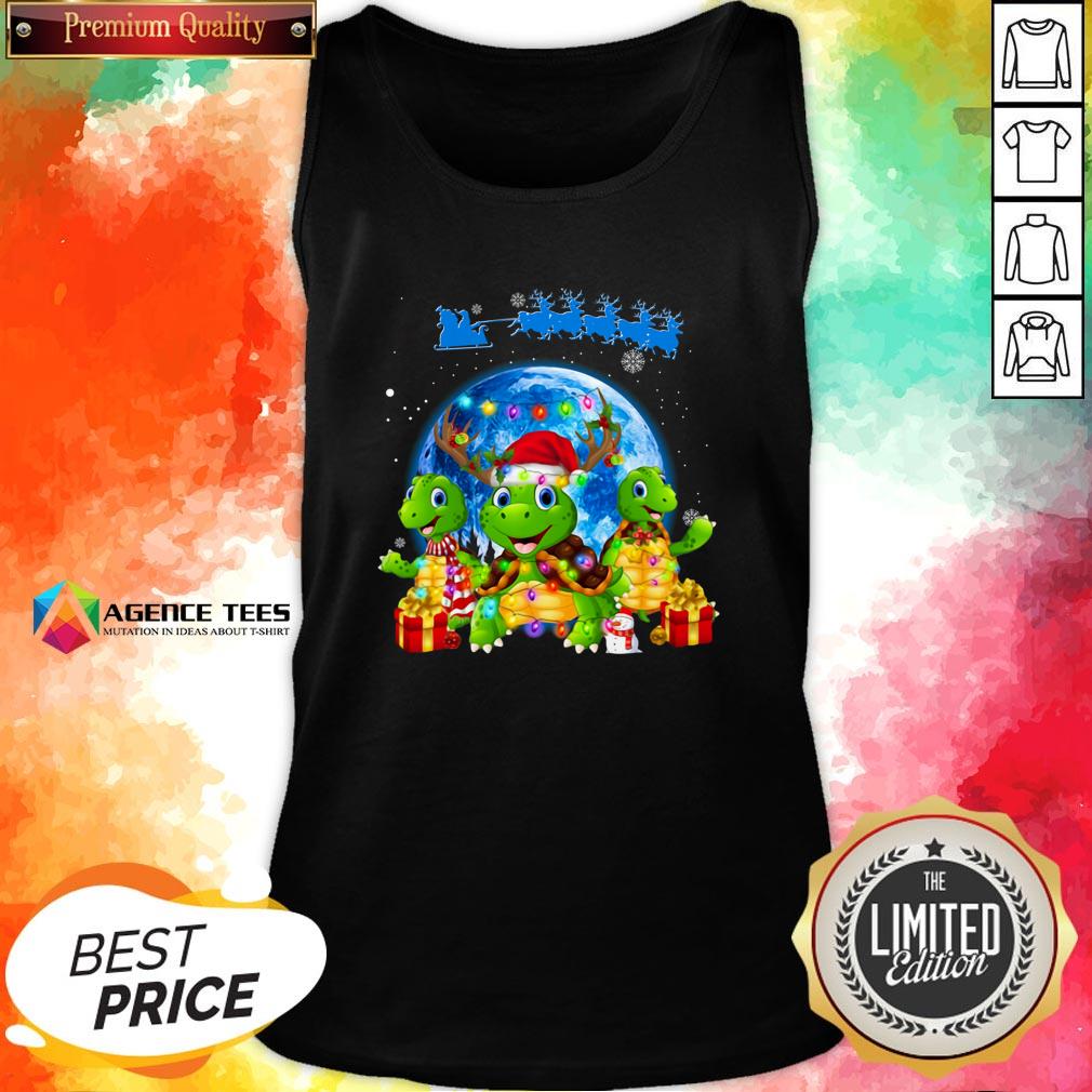 Funny Turtles Merry Christmas Shirt