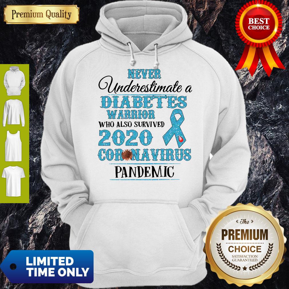 Top Diabetes Warrior Who Also Survived 2020 Coronavirus Pandemic Shirt