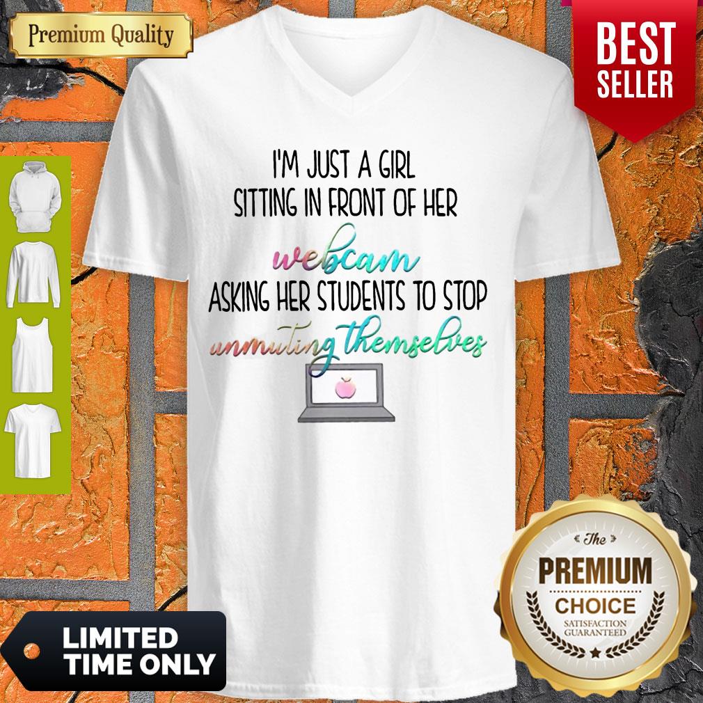 COLORFUL TEACHER I'M JUST A GIRL SHIRT