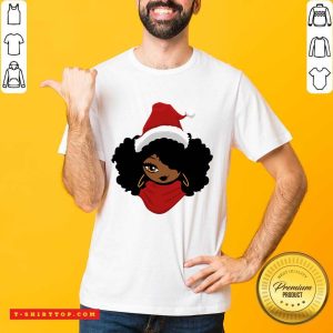 The Black Queen Santa Merry Christmas Shirt