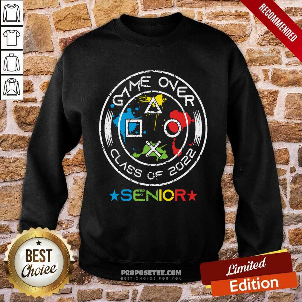 Game Over Class Of 2022 Senior Shirt