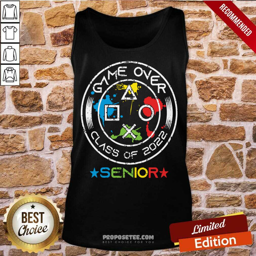 Game Over Class Of 2022 Senior Shirt