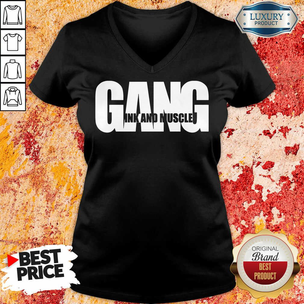 Gang Ink And Muscle Logo Shirt