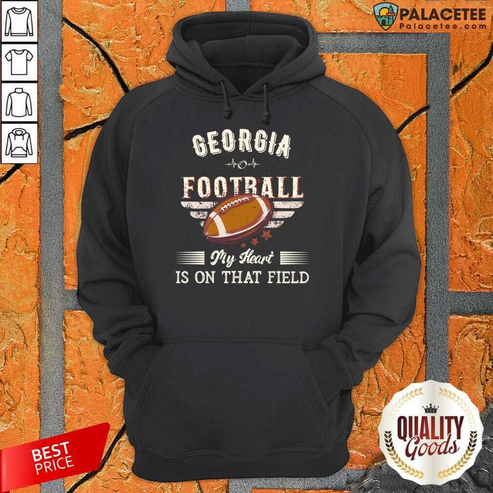 Geogria Football My Heat Is On That Field Shirt