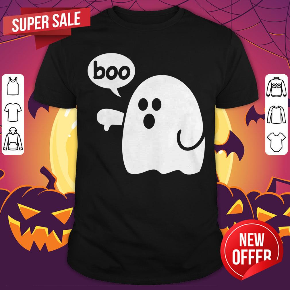Ghost Of Disapproval Boo Halloween Day Shirt