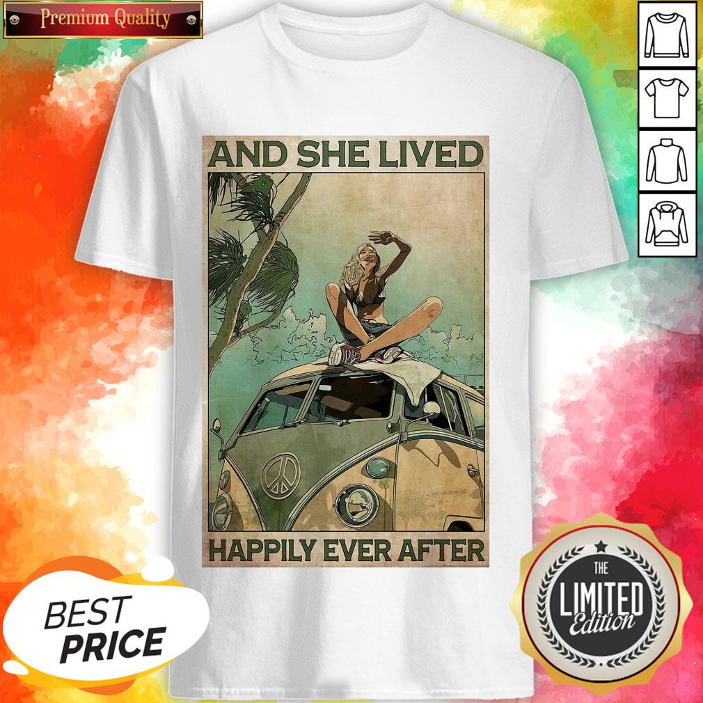 Girl And She Lived Happily Ever After Shirt