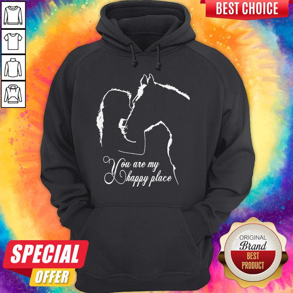 Girl Kiss Horse You Are My Happy Place Shirt