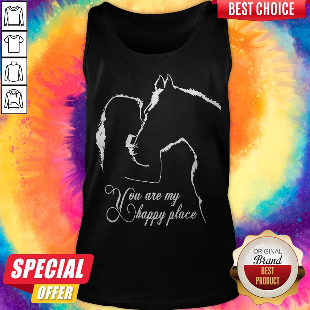 Girl Kiss Horse You Are My Happy Place Shirt