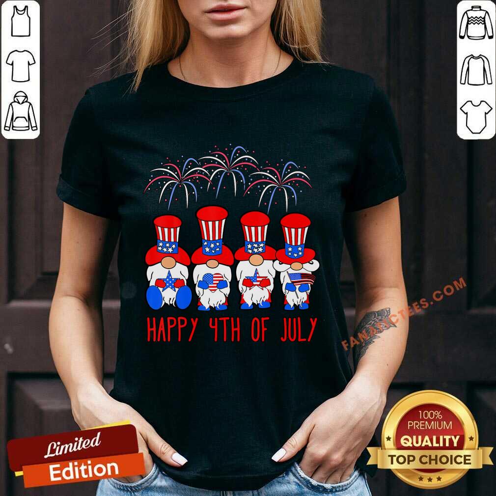 Gnomes Happy Independence Day American Flag Shirt